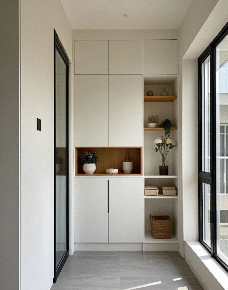 9款实用阳台柜设计，让装修更省心