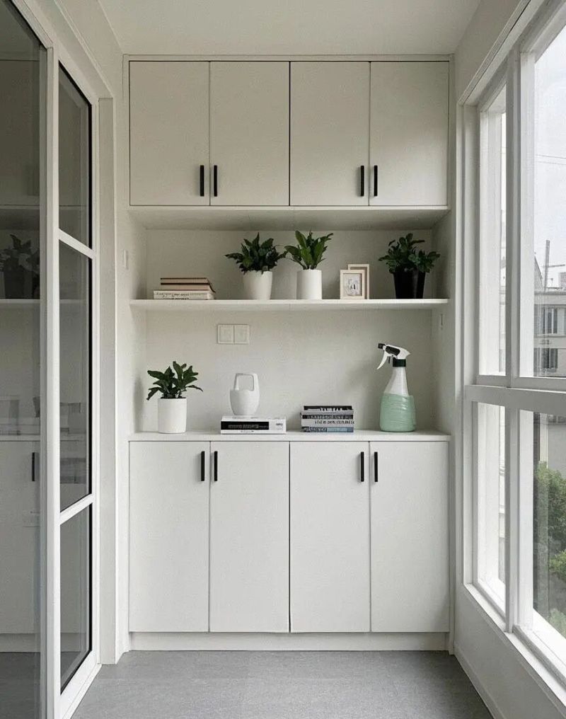 9款实用阳台柜设计,让装修更省心 装修~阳台柜的9款实用设计 - 家居知识