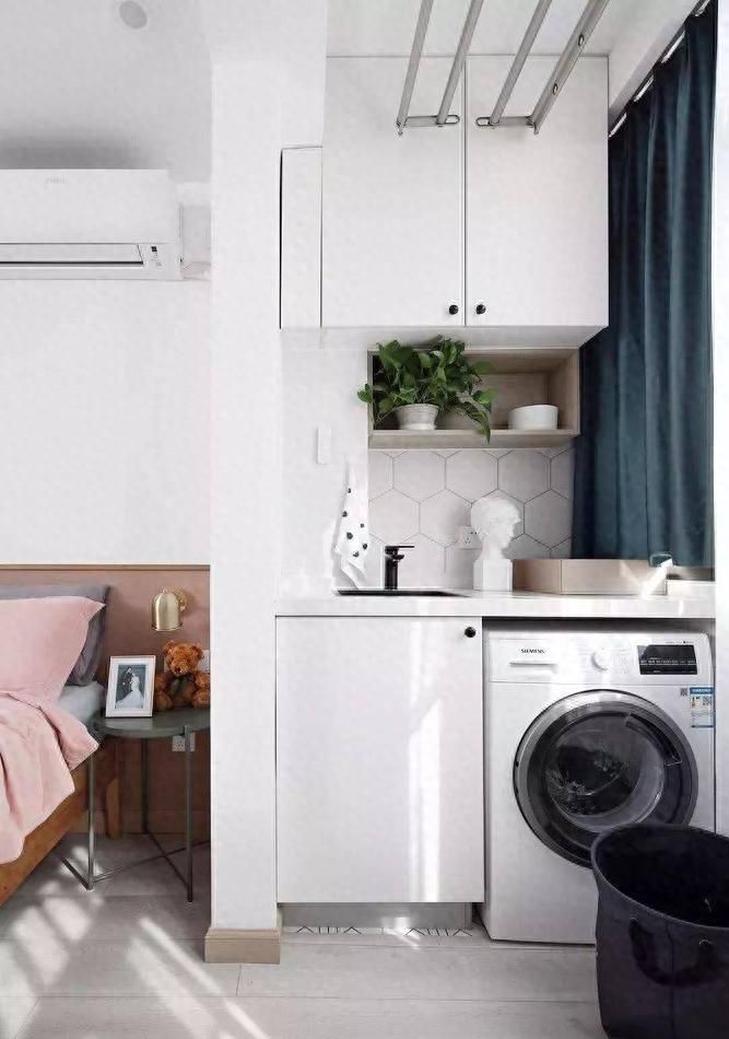 阳台柜设计秘诀，整洁有序又顺手