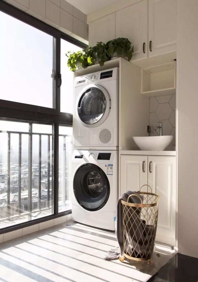 阳台柜设计秘诀,整洁有序又顺手 阳台柜这样设计,看上去整洁有序,用起来也顺手! - 家居知识