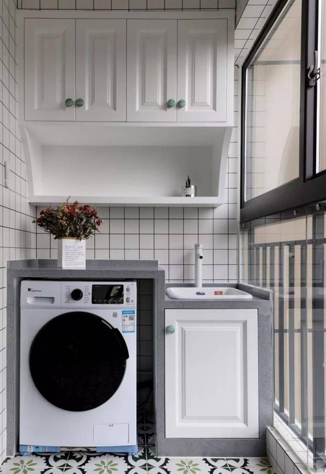 阳台柜设计秘诀,整洁有序又顺手 阳台柜这样设计,看上去整洁有序,用起来也顺手! - 家居知识