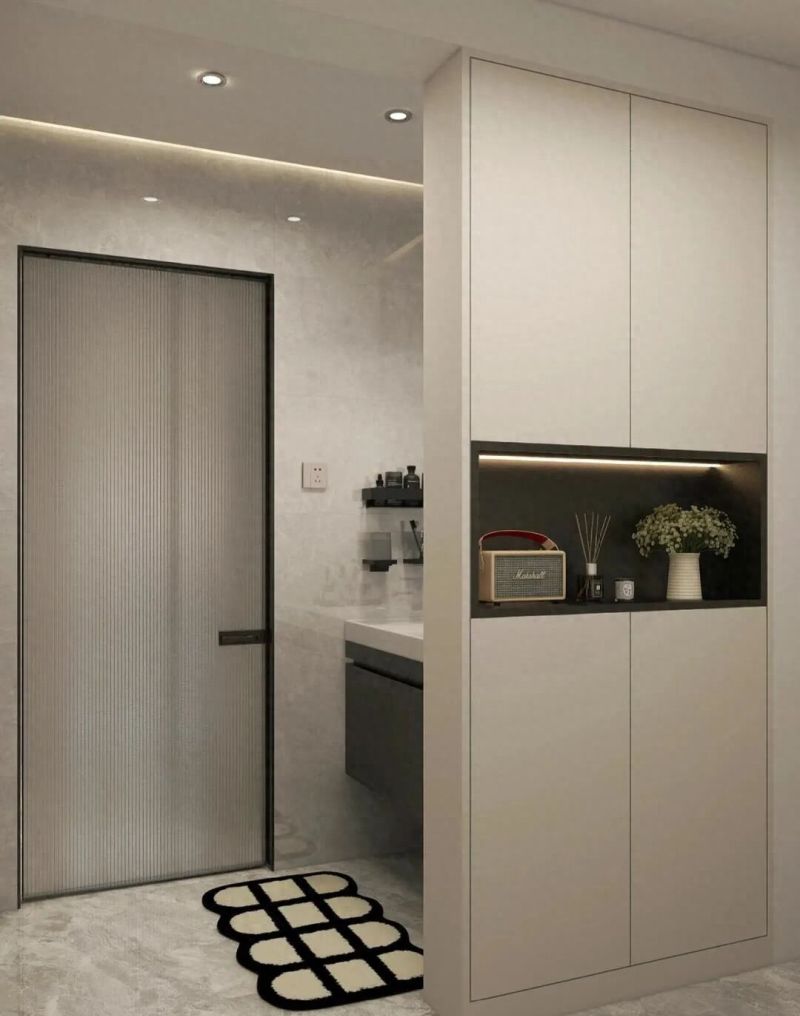 干湿分离卫生间隔断柜设计灵感集锦