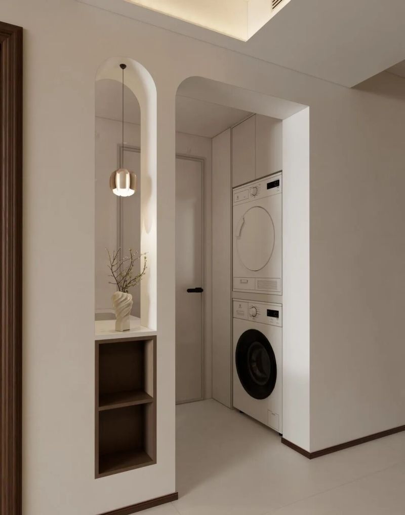 干湿分离卫生间隔断柜设计灵感集锦 干湿分离卫生间隔挡柜设计合集 - 家居知识