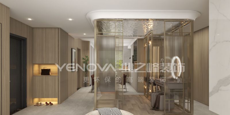 唐山瑞宫·天屿湾160平方米现代轻奢风格装修效果案例|业之峰装饰 - 家居知识