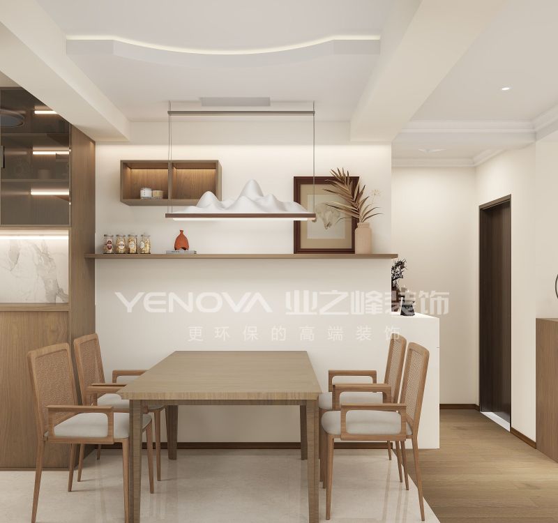 唐山富强里96平方米现代中式风格装修效果案例|业之峰装饰 - 家居知识