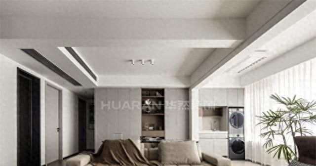 合肥润城中心129㎡现代简约风实景装修案例