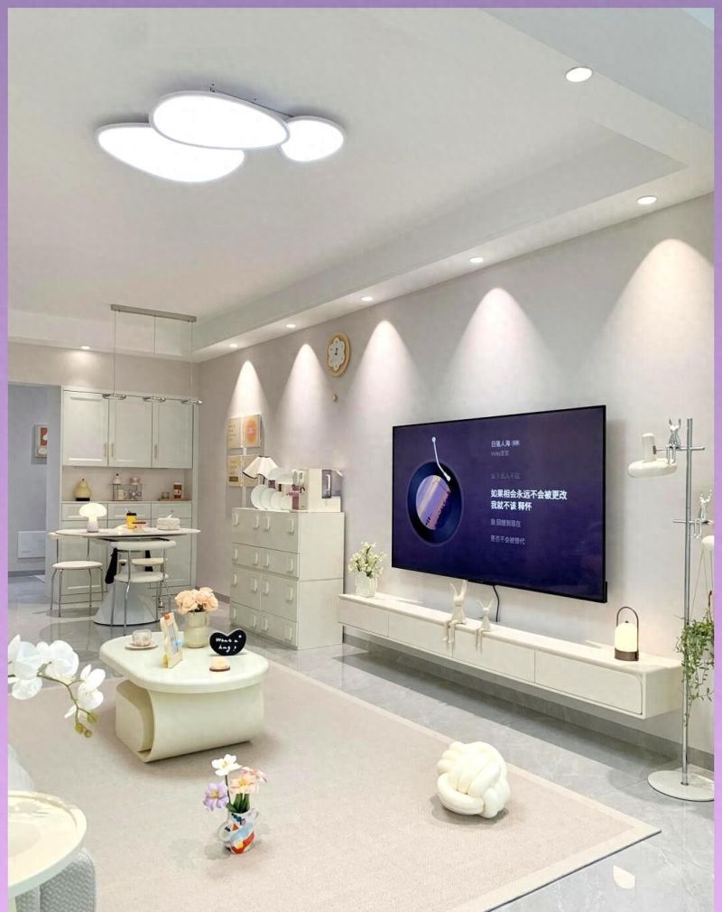 全屋奶油风治愈系装修走红，网友直呼，梦中情家！