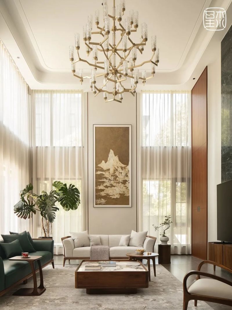 920㎡新中式丨70岁，她决定把新家装成孩子愿意回来的样子 - 家居知识