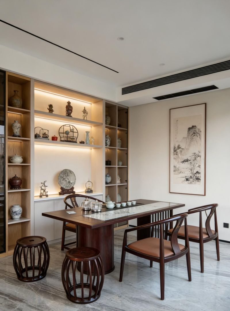 普通人的新中式家，就这样干净利落清爽舒适 - 家居知识
