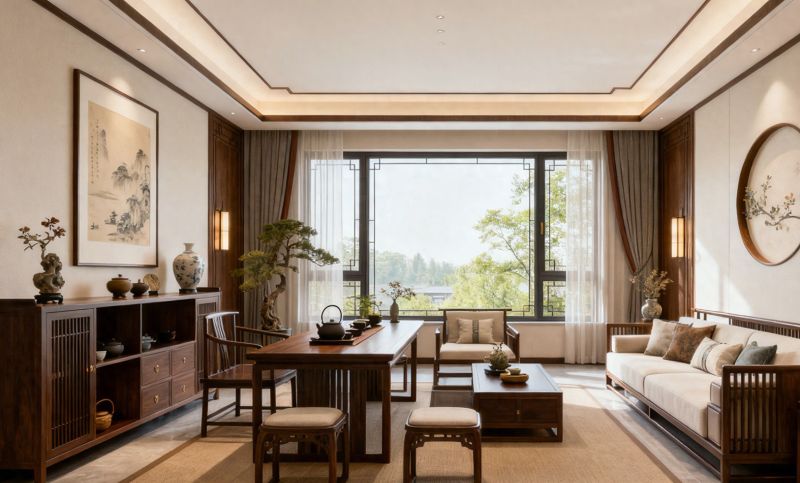 被上千名业主问爆的新中式，太高级了！ - 家居知识