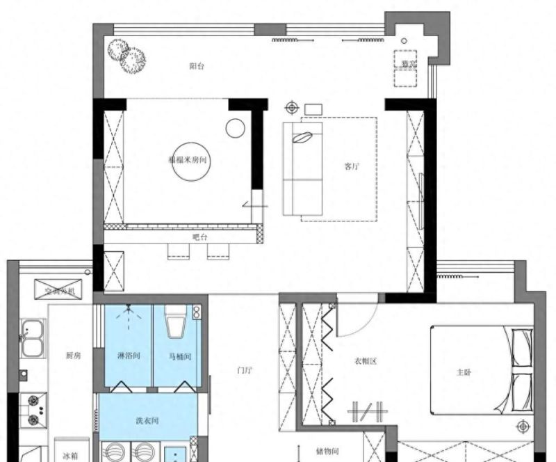 防疫一线小姐姐的75㎡日式治愈家，一人居的温柔回魂术