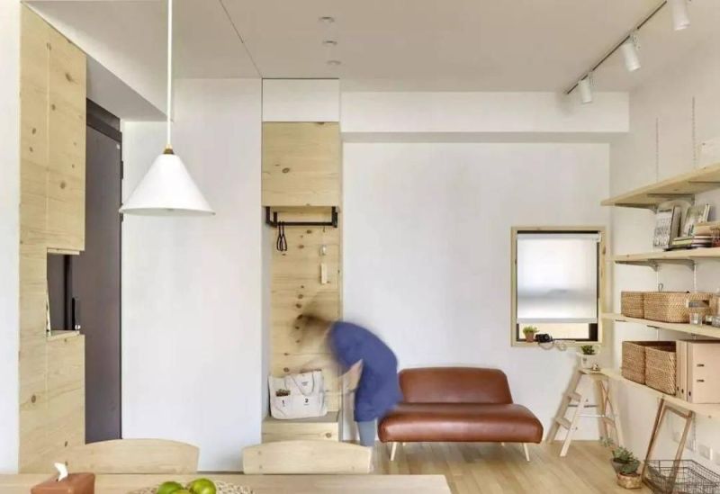 100平的日式风二居室，在极简的基础上，加入温馨质感 - 家居知识