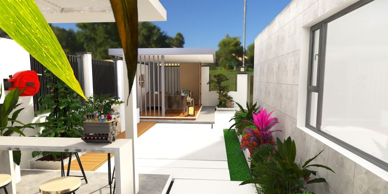 旧物改造小院！零成本做出ins风网红花园 - 家居知识