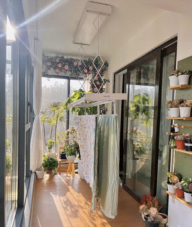 6㎡阳台巧装洗衣池，楼上邻居直呼太先进！