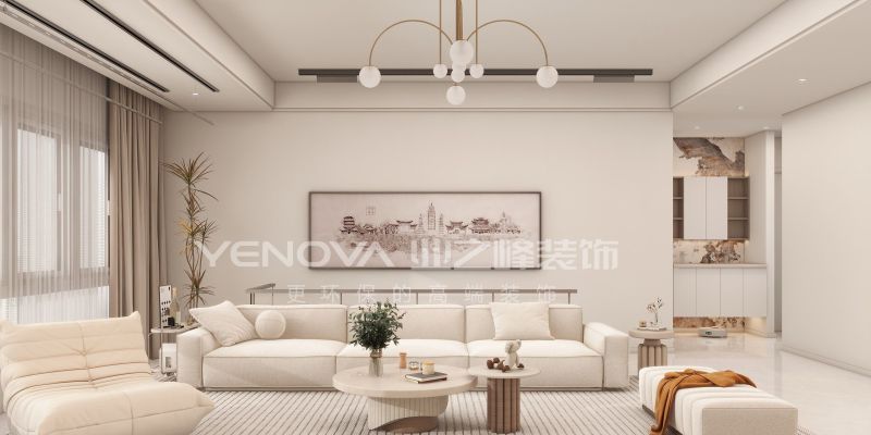 唐山嘉诚尚郡130平方米现代风格装修效果案例|业之峰装饰 - 家居知识