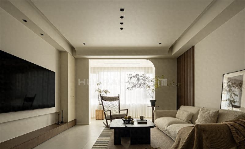 合肥安百苑140㎡现代中古风装修实景案例