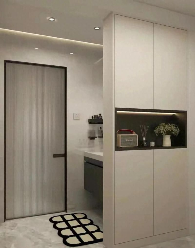 干湿分离神器！卫生间隔挡柜巧妙设计指南