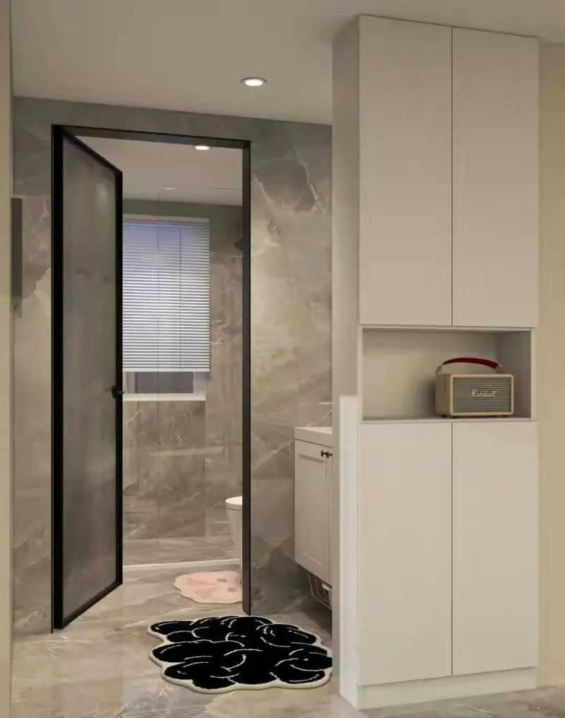 卫生间隔挡柜，干湿分离巧设计 - 家居知识