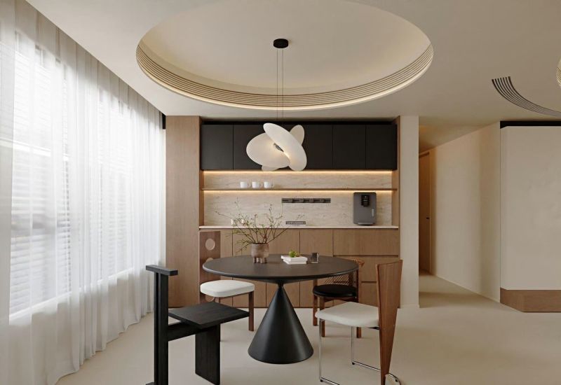 分享/奶油复古风的餐客厅 - 家居知识