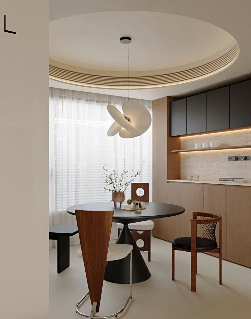 分享/奶油复古风的餐客厅 - 家居知识