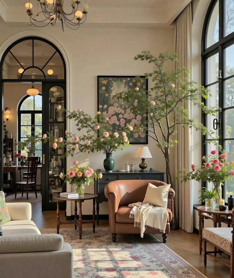 🌸 住进被鲜花和阳光包围的法式复古家 - 家居知识