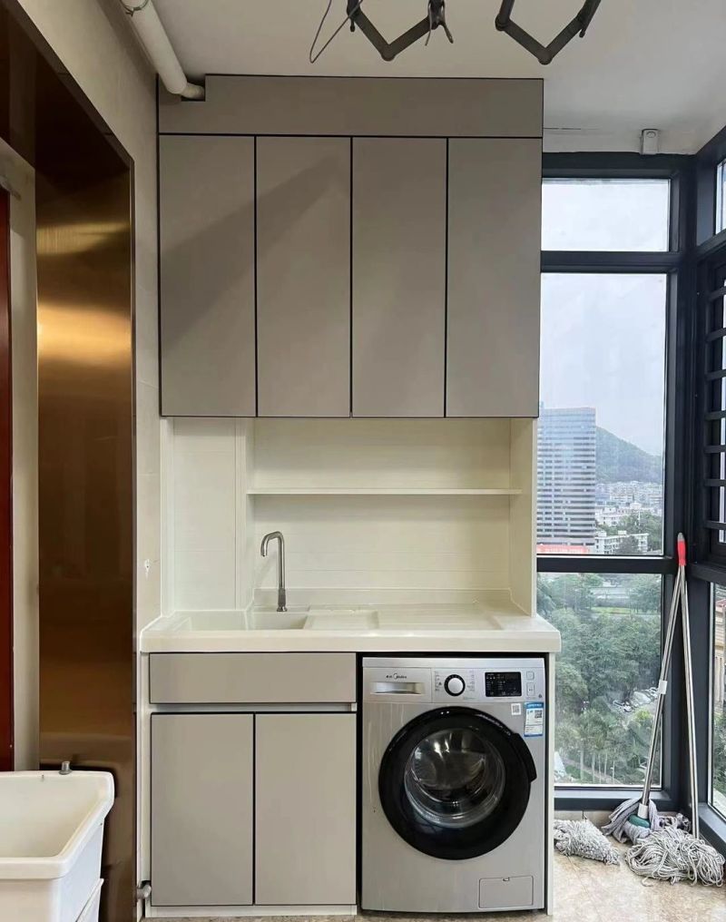 全屋定制阳台柜设计,空间利用与美观兼具的解决方案 全屋定制阳台柜设计 - 家居知识