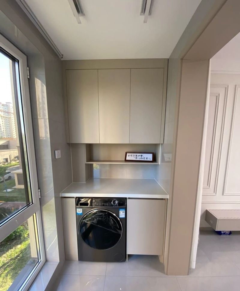 全屋定制阳台柜设计,空间利用与美观兼具的解决方案 全屋定制阳台柜设计 - 家居知识