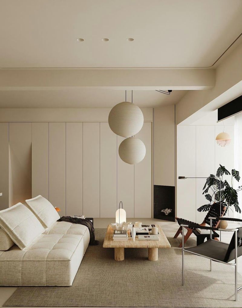 分享/清爽的奶油系餐客厅 - 家居知识