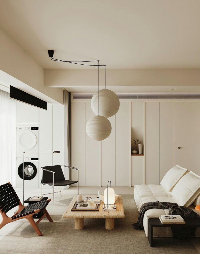 分享/清爽的奶油系餐客厅 - 家居知识