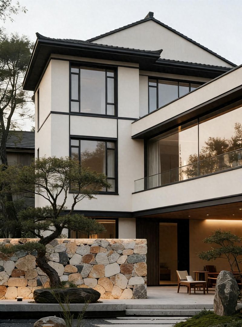 意式别墅庭院设计，优雅与自然的完美融合