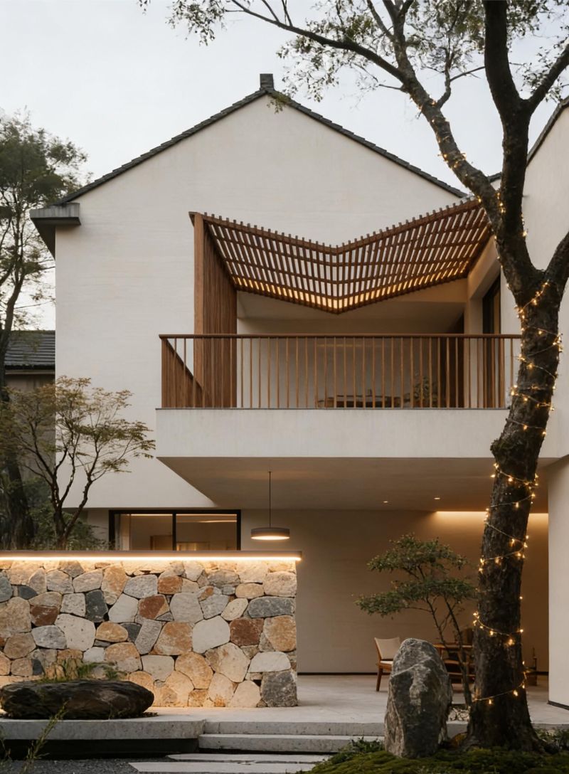 意式别墅外观庭院设计～ - 家居知识