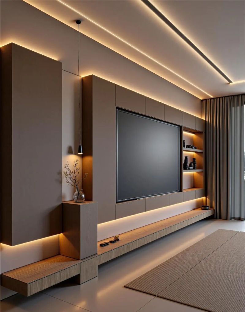 中古风创意电视柜设计惊艳亮相,家居美学新标杆! 中古风创意电视柜设计封神啦 - 家居知识