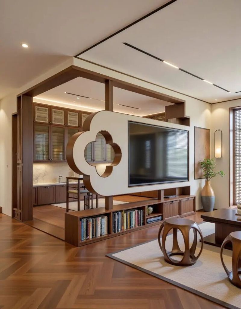 中古风创意电视柜设计惊艳亮相,家居美学新标杆! 中古风创意电视柜设计封神啦 - 家居知识