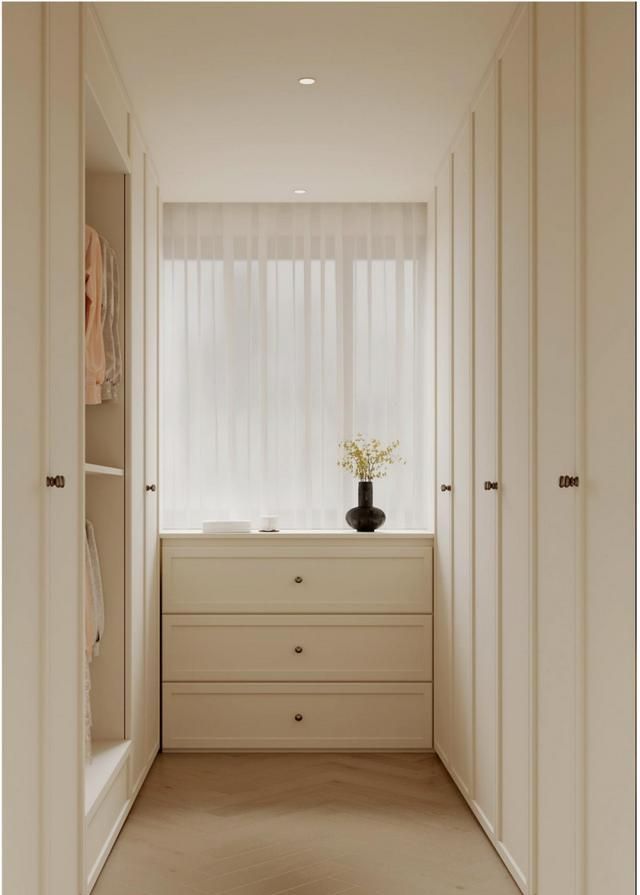 谁说小户型不能有衣帽间?这样设计既实用又显宽敞 谁说小户型没衣帽间?这样挤,实用又显大 - 家居知识