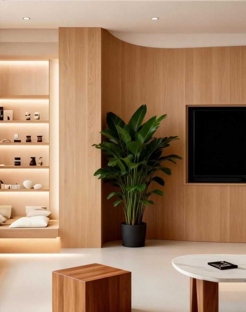 住进极简原木风的家，连呼吸都变慢了，终于把 理想中的家搬进现实 - 家居知识