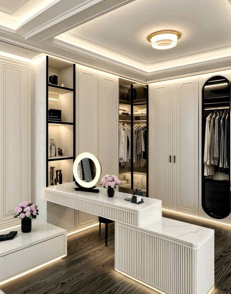 法式白月光,优雅浪漫的装修设计灵感 法式白月光的装修设计 - 家居知识