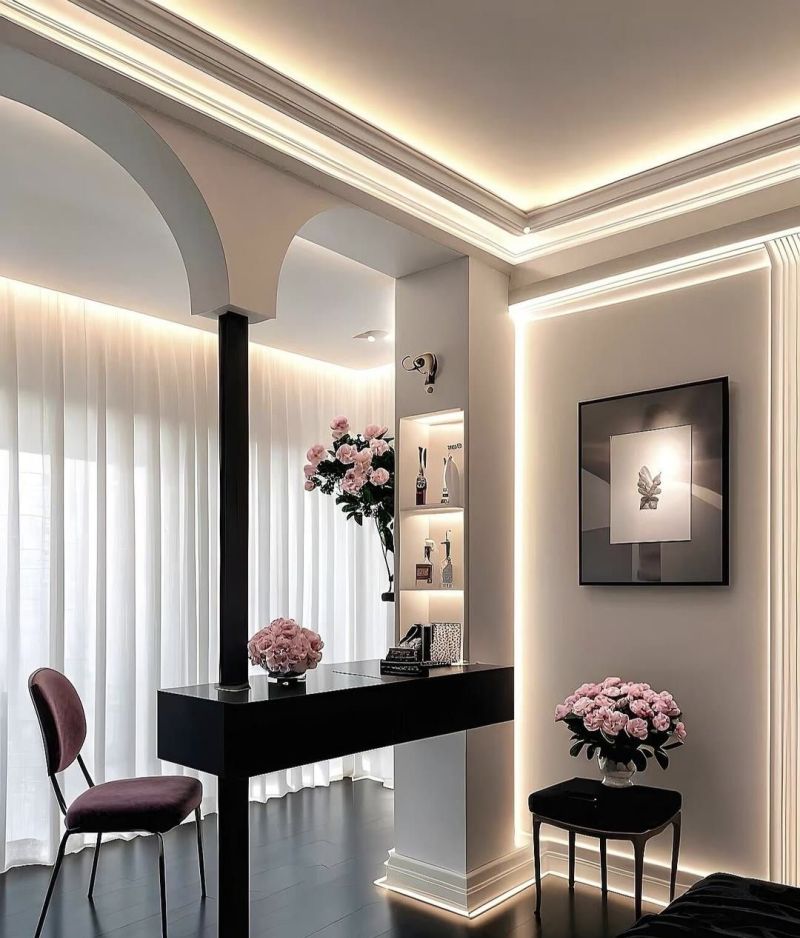 法式白月光,优雅浪漫的装修设计灵感 法式白月光的装修设计 - 家居知识