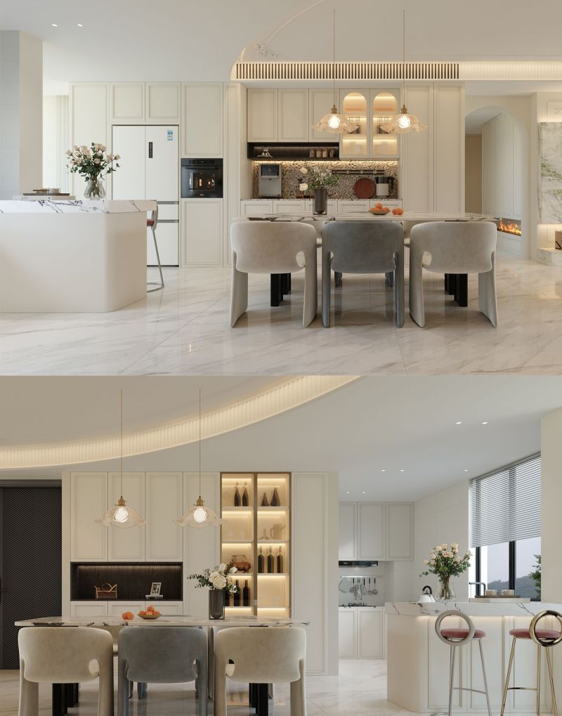 140㎡轻法式新家惊艳完工!温柔明亮如电影场景,连老妈都直呼太美 140㎡轻法式顺利上岸!温柔又明亮,我妈说你要拍电影吗 - 家居知识