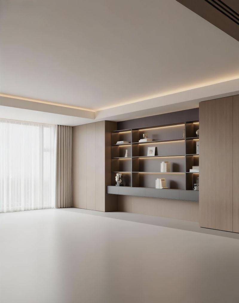 125㎡意式极简无醛硬装完工,高级感拉满静待软装! 125㎡意式极简硬装落地效果,无醛硬装太高级了期待软装进场。 - 家居知识