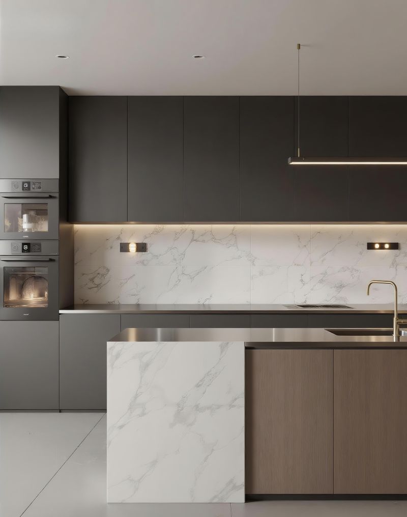 125㎡意式极简无醛硬装完工,高级感拉满静待软装! 125㎡意式极简硬装落地效果,无醛硬装太高级了期待软装进场。 - 家居知识