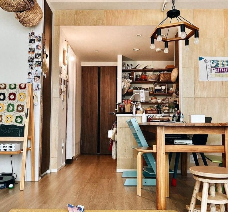 日式治愈风！日本三口之家的极简美学