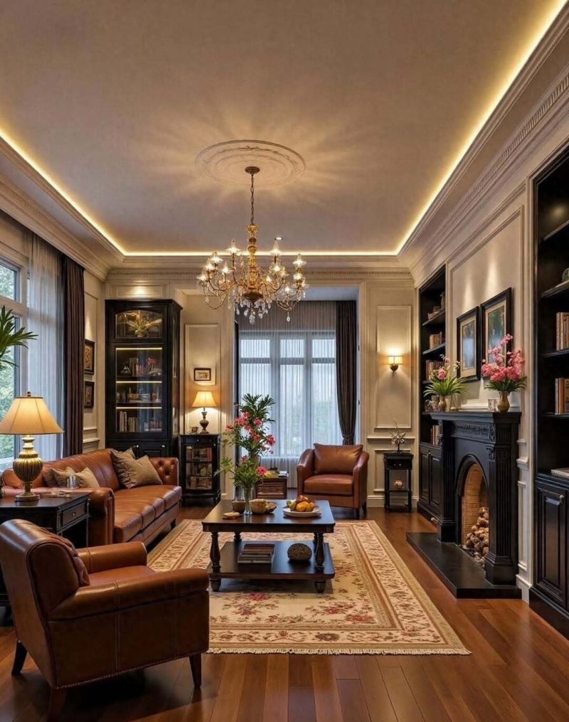 这才是我心中「复古轻奢大宅」的天花板！ - 家居知识