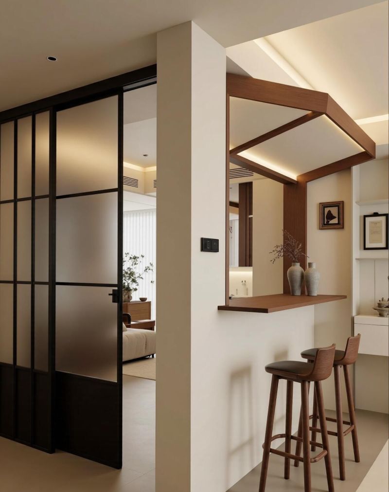 客厅以流动感为核心，原木风无界之美才是年轻人理想中的居住范本 - 家居知识