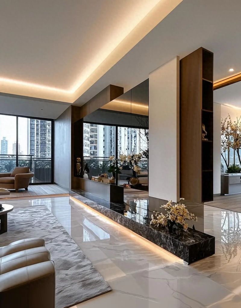 10款意式轻奢风电视柜设计，打造高级客厅格调