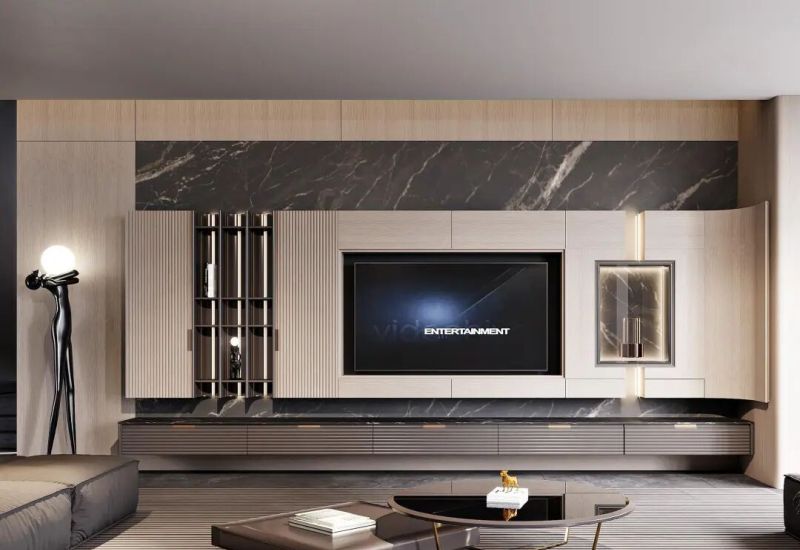 10款意式轻奢风电视柜设计 - 家居知识