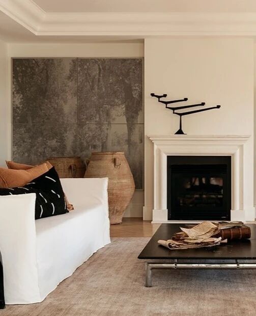 侘寂风客厅,自然质朴的美学空间 审美积累|侘寂风客厅 - 家居知识