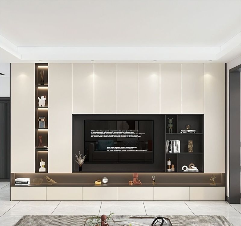 客厅只换了个电视柜,邻居们竟蜂拥而至! 只是给客厅换了个电视柜,我家差点被邻居们挤爆了! - 家居知识