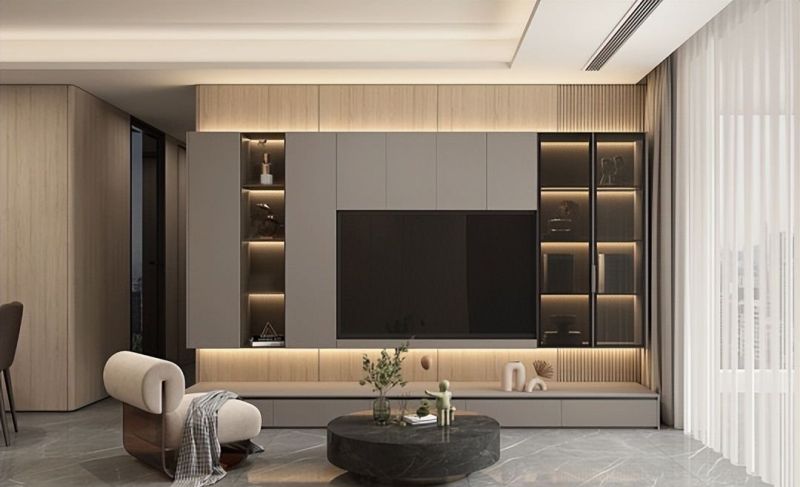 客厅只换了个电视柜,邻居们竟蜂拥而至! 只是给客厅换了个电视柜,我家差点被邻居们挤爆了! - 家居知识