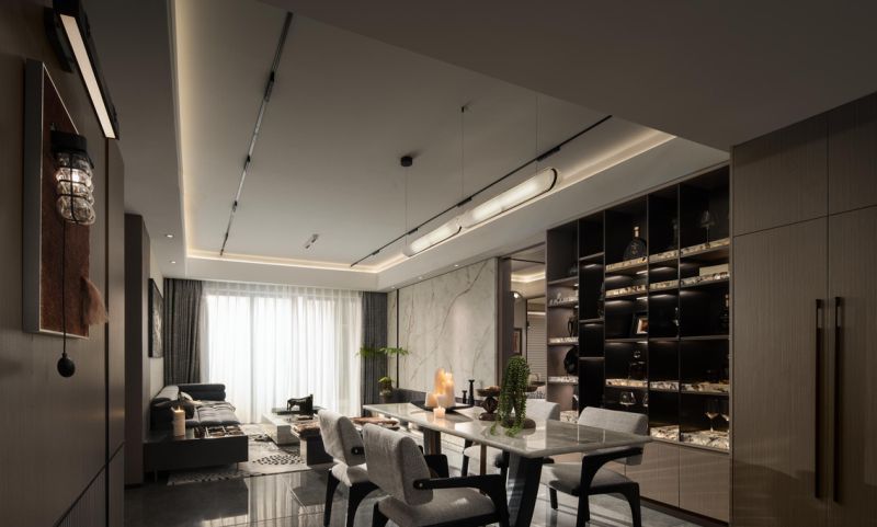 九丈空间，现代简约设计美学解析