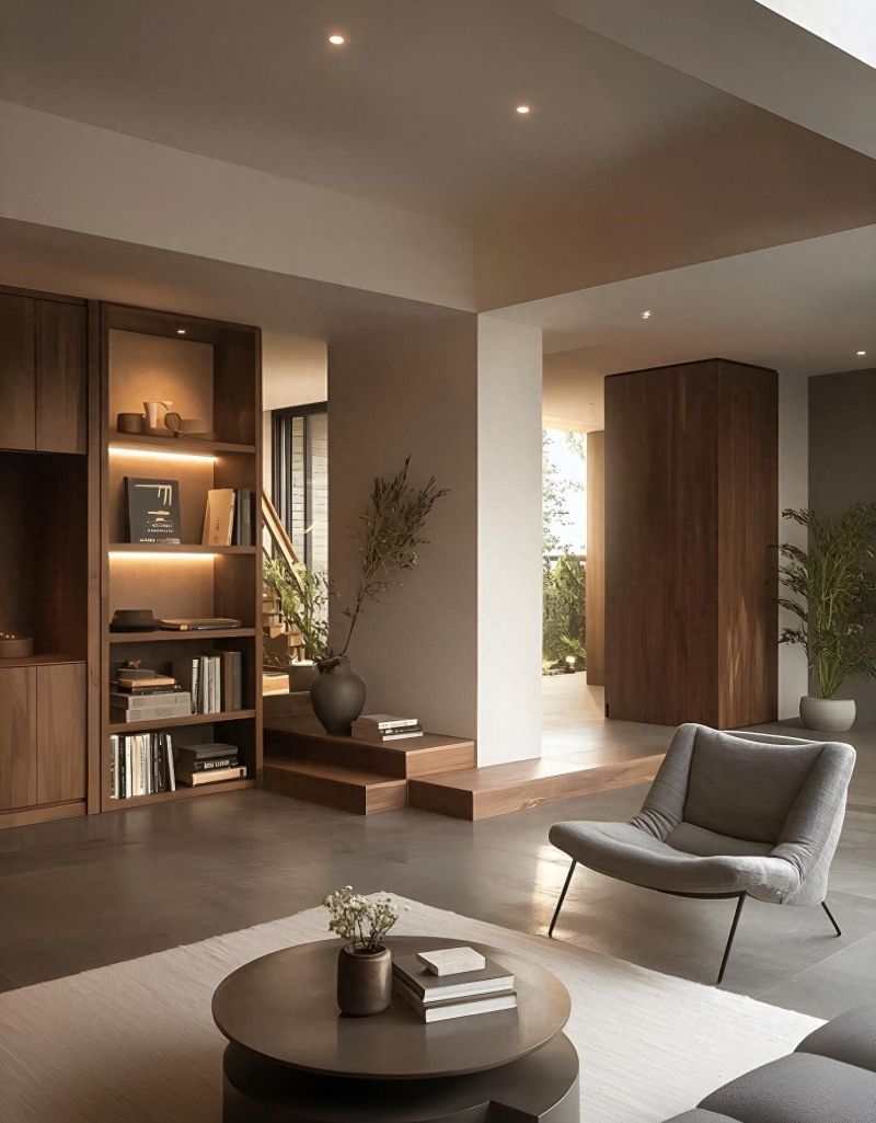 侘寂风打造藏不住的贵气感，这家设计太惊艳！